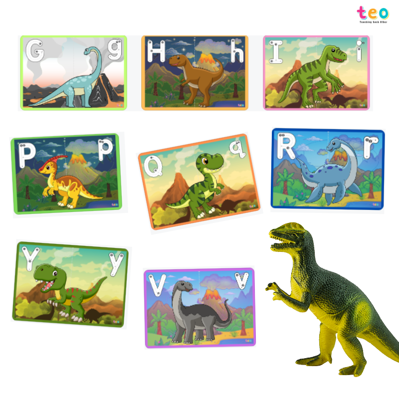 Abecedario dinosaurios II